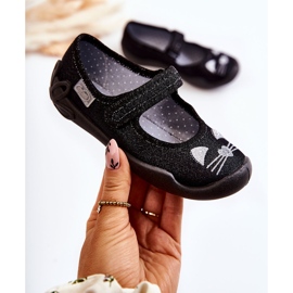 BEFADO S.A. Ballerinas Befado Cats 114X450 Schwarz 1