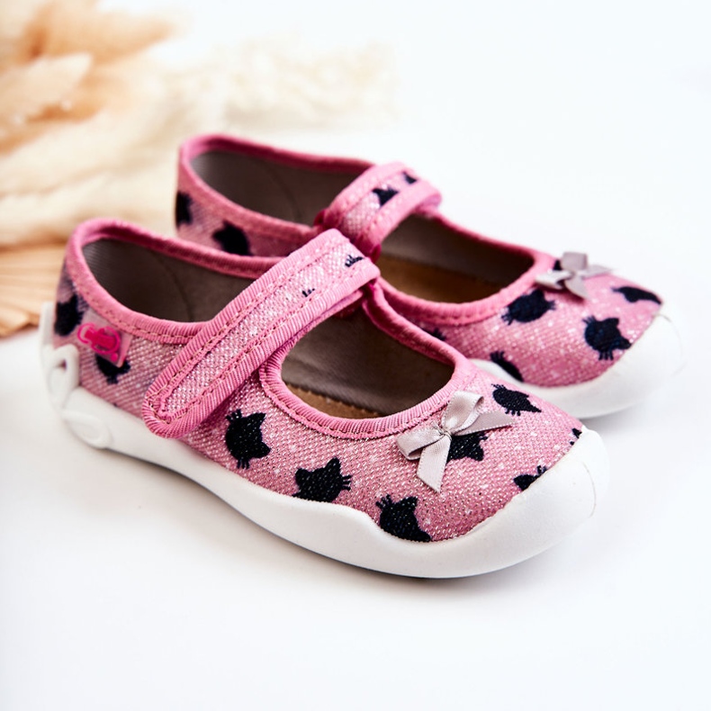 BEFADO S.A. Ballerinas für Kinder Befado mit Schleife 114X480 Pink rosa 2