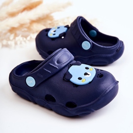 BEFADO S.A. Kinderhausschuhe Kroks Miś Befado 159X110 Marineblau 2