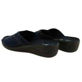 Adanex Damen Sandalen BIO Nature 27340 marineblau 5