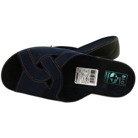 Adanex Damen Sandalen BIO Nature 27340 marineblau 4