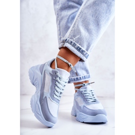 PG1 Damen Sportschuhe Turnschuhe Blau Bacaris 2