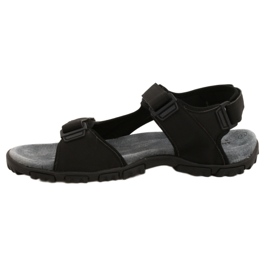 American Club Amerikanische HL50 / 22 schwarze Sportsandalen 1
