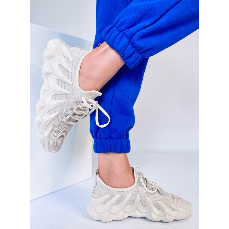 Band Beige Socken Socken 2