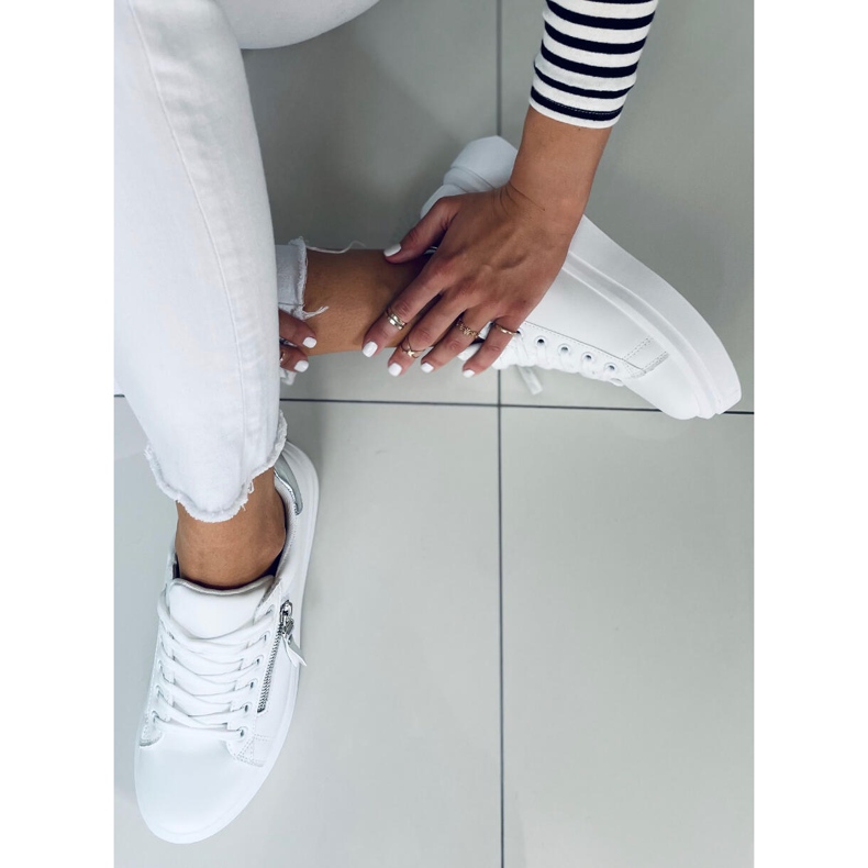 Damenturnschuhe Lerato WEIß / SILBER 1