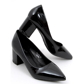 Pumps mit niedrigem Absatz Zelia Black schwarz 1