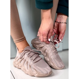 Ineng Khaki Socken Socken beige 1