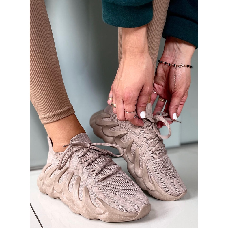 Ineng Khaki Socken Socken beige 1