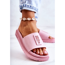 Damenhausschuhe Big Star JJ274A303 Rosa 2