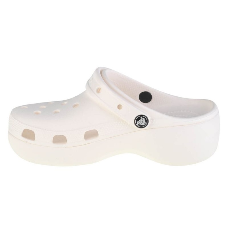 Crocs Classic Platform Clog 206750-100 Flip-Flops weiß 1