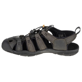 Keen Clearwater Cnx Leder 101310 Sandalen grau 1