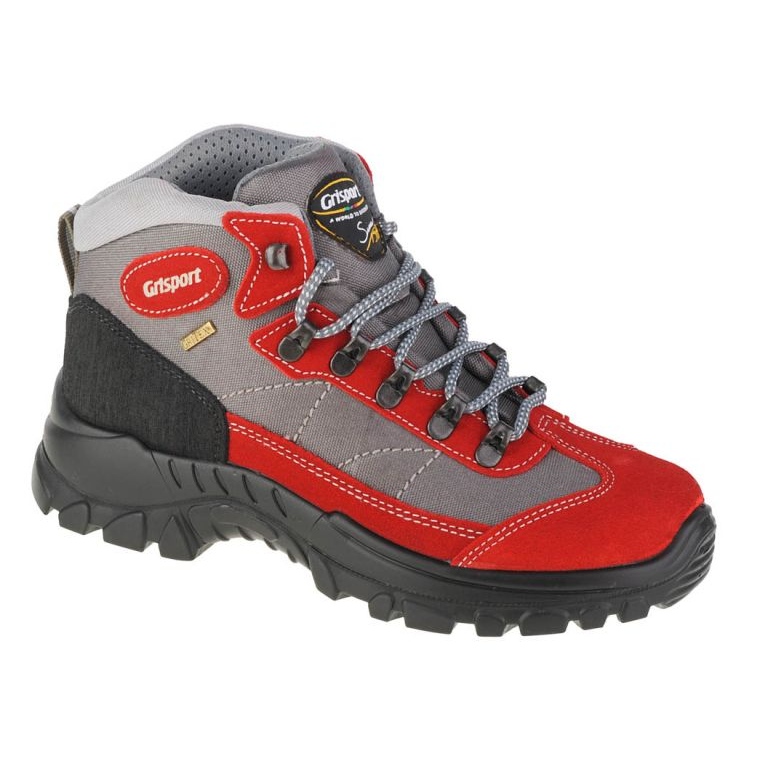 Grisport Rosso Scamosciato W 13362S87G Schuhe rot grau mehrfarbig 1