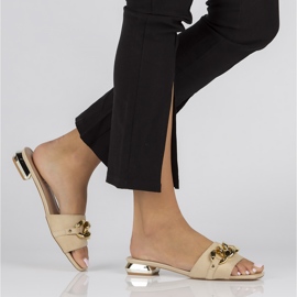 Filippo DK3788 / 22 Beige Hausschuhe sein 1