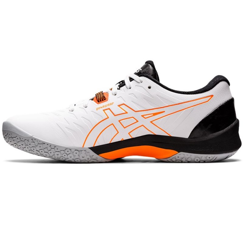 Asics Blast Ff 2 M 1071A044 103 Handballschuhe weiß orange weiß 1