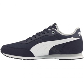 Puma St Runner Essential M 383055 04 weiß marineblau 1