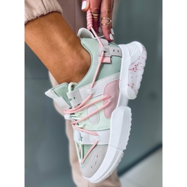 Zeny Grüne Turnschuhe mehrfarbig 1