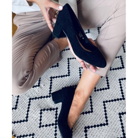 Pumps mit niedrigem Absatz Phoebe Black schwarz 2