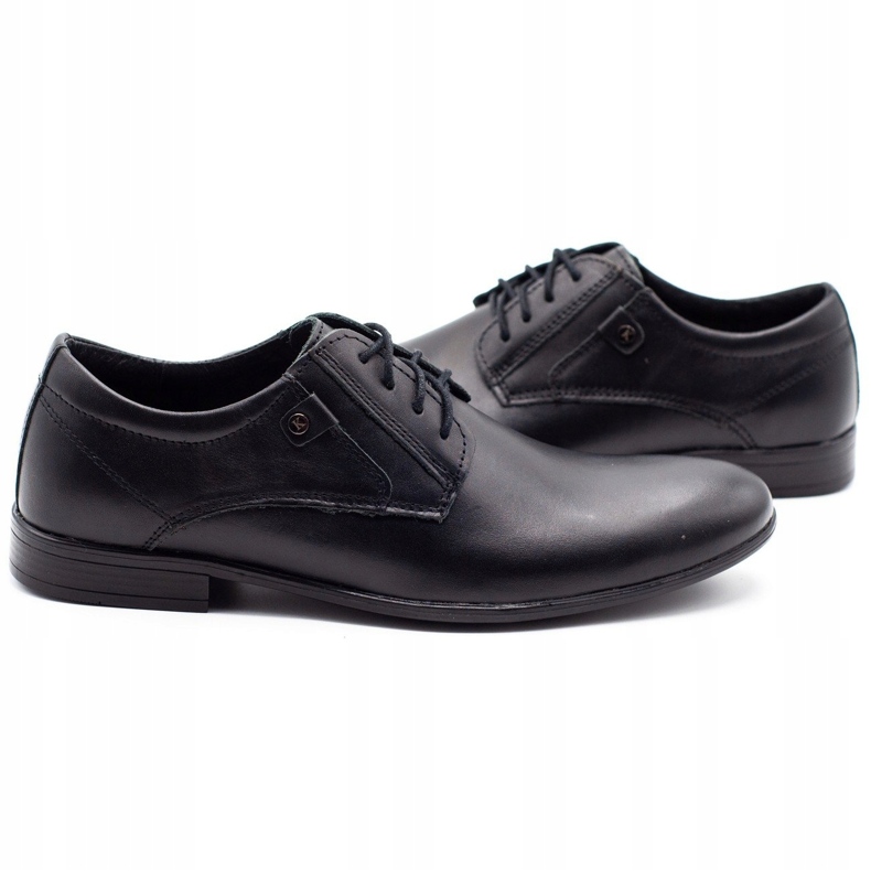 KOMODO Formale Herrenschuhe 850 schwarz matt 4