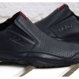 Schuhe Rieker M RKR193 marineblau navy blau 1