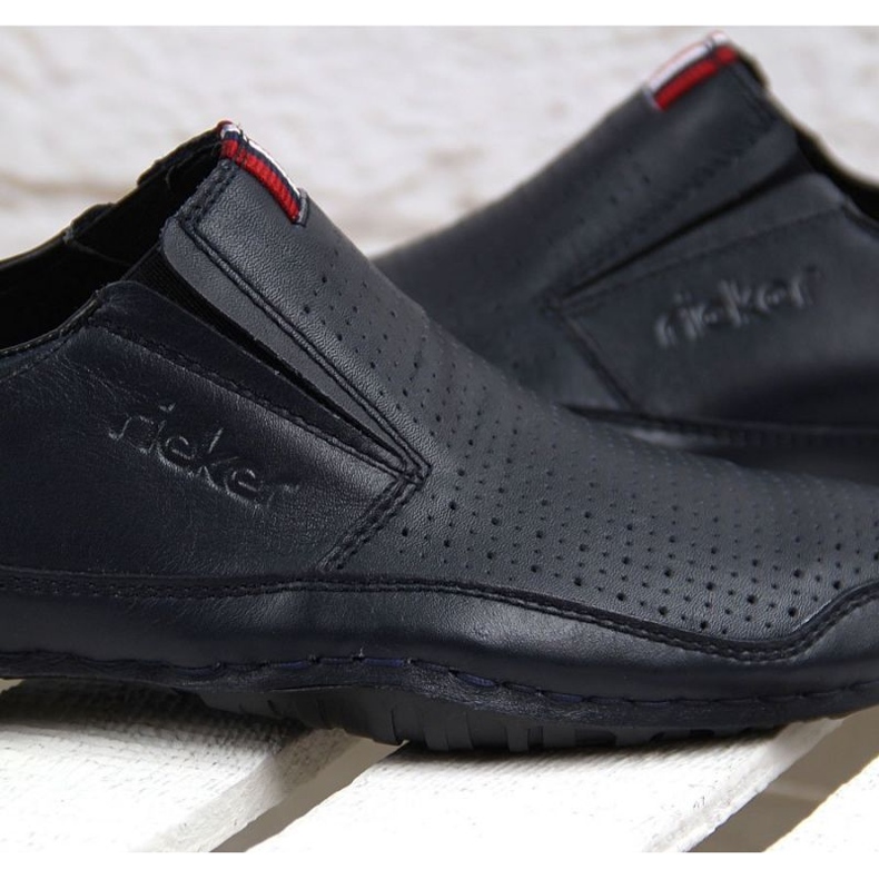 Schuhe Rieker M RKR193 marineblau 1