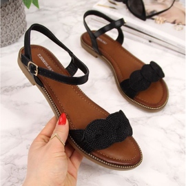 Flache Sandalen T.Sokolski W SCA37A schwarz 1