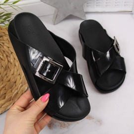 Meliski Zaxy JJ285055 schwarze Strandschuhe 1