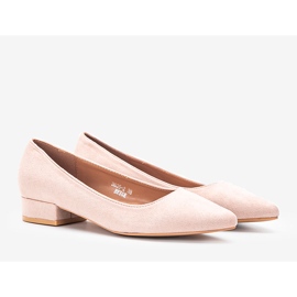 Beige Pumps mit hohen Absätzen von Jody 1