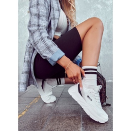 Modische Turnschuhe Sportschuhe Big Star JJ274596 Weiß 1