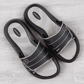 Schwarze Herren-Gummipantoffeln von Atletico 1