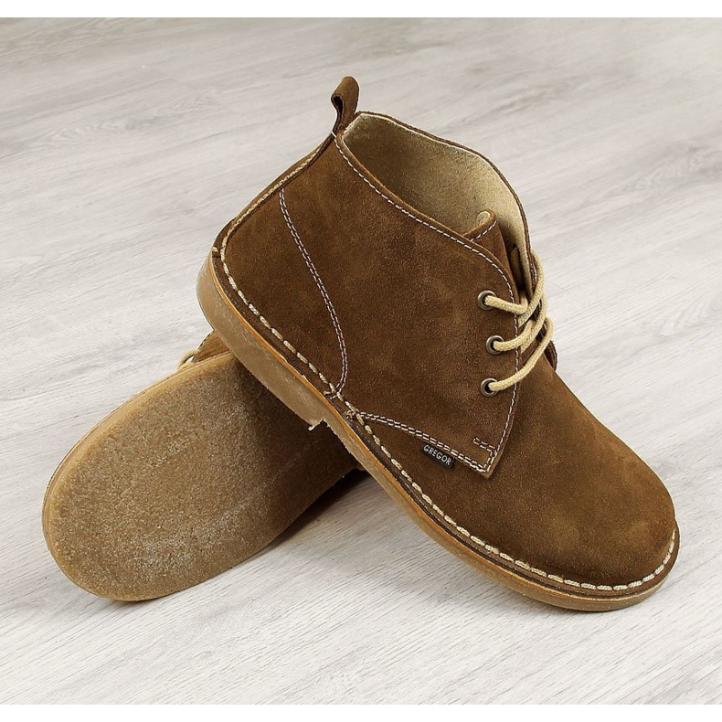 Herrenstiefel aus braunem Leder von Gregor 1