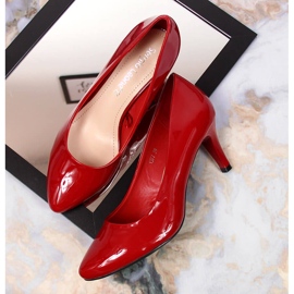 Pumps lackiert rot Sergio Leone 1