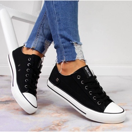 Schwarze Big Star DD274338 Low-Top-Sneaker 2