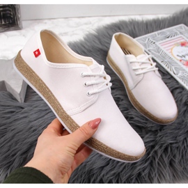 Weiße Espadrilles-Sneaker für Damen Big Star FF276043 2