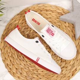 Niedriges Öko-Leder weiß Big Star GG274005 2