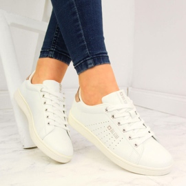 Low-Top-Sneaker aus weißem Kunstleder Big Star DD274583 1