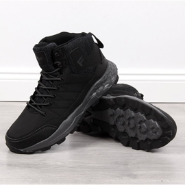 Schwarze Wanderschuhe für Herren von Filippo 2