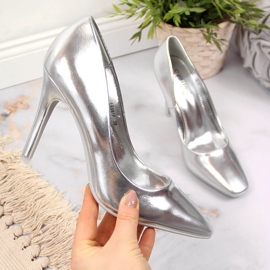 Pumps auf einem silbernen Seastar-Absatz silber- 2