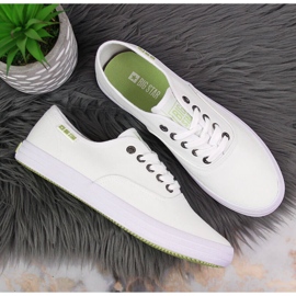 Big Star weiße Textil-Sneakers JJ274260 1