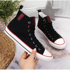 Schwarze Textilsneaker Big Star JJ274126 1