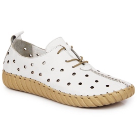 Weißer durchbrochener Komfortschuh von Artiker 1