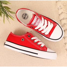 Rote Big Star Kinderturnschuhe FF374201 2