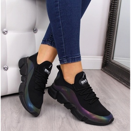 Black Big Star FF274A053 schwarze Damen Sportschuhe 1