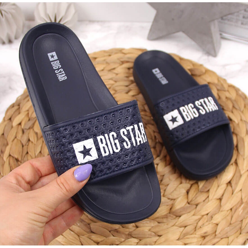 Sporthausschuhe für Kinder Big Star GG374802 navy blau 1