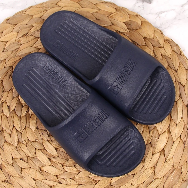 Kinderschuhe aus Schaumstoff Big Star GG374810 navy blau 2