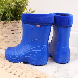 Kinder-Schneestiefel mit abnehmbarem Unterzieher, blau Befado 1