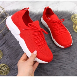 American Club Rote Sportschuhe 2