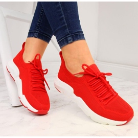 American Club Rote Sportschuhe 1