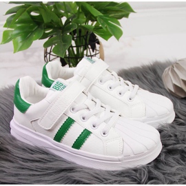 Weißer Big Star GG374019 Sportschuh für Kinder mit Klettverschluss 2