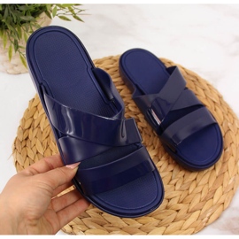 Atletico Marineblaue Badeschuhe für Damen 2