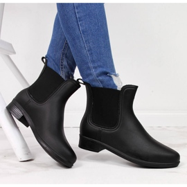 T.Sokolski Damen-Galoschen Jodhpur mattschwarz T. Sokolski 1